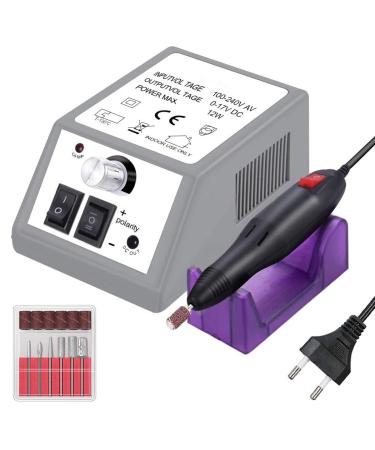 Crebeau electrical nail miller professionally electrically nail file milling milling cutter manicure pedicure set 20000 rpm for nail studio personal DIY manicure