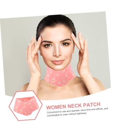 FRCOLOR Neck Wrinkle Gel - Anti-Wrinkle Neck Lifting Tape & Pad for Women | Essential Oil Gel & Nursing Supplies | Shop Pink Neck Care Products Online - Buy Online on GoSupps.com