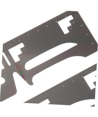 Hemoton 2pcs Eyebrow Ruler Brow Shaping Template Brow Shaping Ruler Brow Shaping Stencil Brow Template Brow Guide Ruler Eyebrow Stencil Eyebrow Makeup Tools Brow Makeup Supplies 20x4.8cm As Shown - Buy Online on GoSupps.com