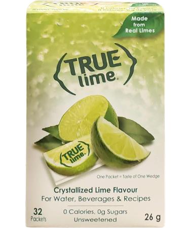 True Citrus Lime Beverage Powder 32-Count Pack of 12 (384ct) Lime 12 count (Pack of 1) - Buy Online on GoSupps.com