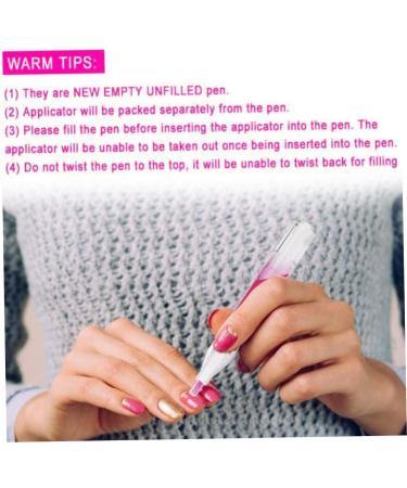 Empty Twist Pen Nail Oil Applicator Eyelash Growth Liquid Tube 5PCS Nail Pen Brush - Buy Online on GoSupps.com