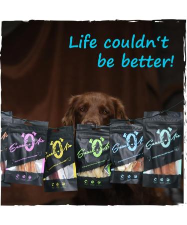 Buy Snackomio Premium Dog Snack - Crispy Rabbit Ears on Chicken Breast Fillet Grain-Free 70g Pack - Healthy Treats for Your Dog - Buy Online on GoSupps.com