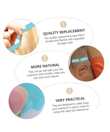 Buy Angoily Double Sided Adhesive Hair Extension Wig Accessories - 6 Sheets for Secure Styling - Buy Online on GoSupps.com