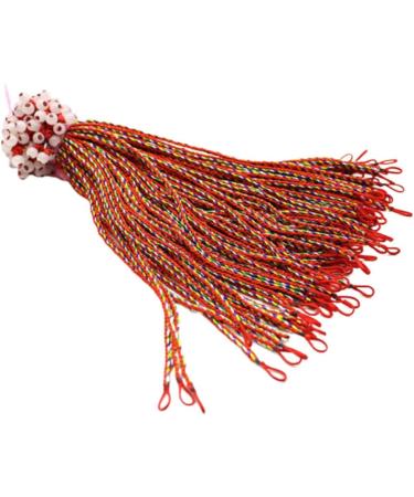 COHEALI Braided Bracelet 100pcs Girls Handmade Braided Bracelets Handcraft Bracelet Red Rope Beaded To Weave Miss - Buy Online on GoSupps.com