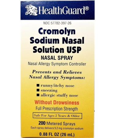 Healthguard Cromolyn Sodium Nasal Solution - .88 oz Pack of 2 - Buy Online on GoSupps.com
