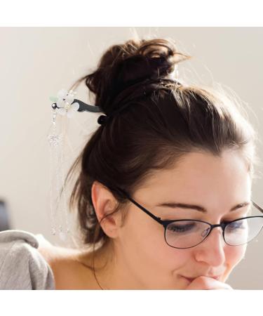 LALAFINA Hairpin Hair Sticks for Buns Chopsticks for Hair Vintage Hair Pin Hair Bun Pin Flower Hair Pin Hair Bun Stick Hair Accessory for Women Long Hair Pin China Ebony Miss Wood - Buy Online on GoSupps.com