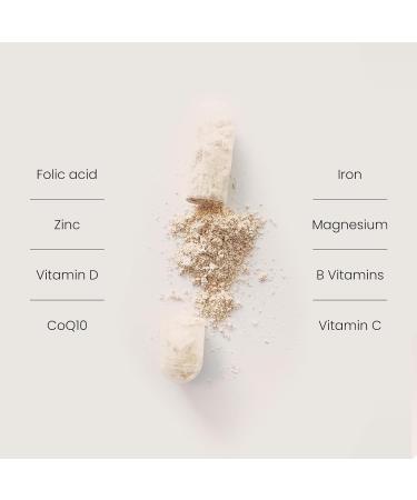 Proceive Women Fertility Supplement - Conception & Pregnancy Vitamins with Zinc, Folic Acid, Vitamin D - 60 Capsules (1 Month Supply) - Vegan Friendly - Buy Online on GoSupps.com
