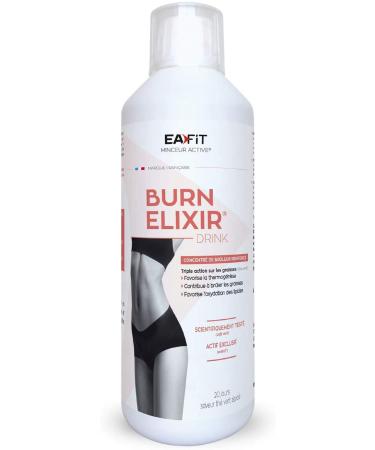 EAFIT Slimming Ultra Slim Burner - Wellness Dietary Supplement - Slimming and Anti-Retention Formula for Natural Weight Loss and Body Sculpting - Made in France - Fruity Flavor - 500 ml