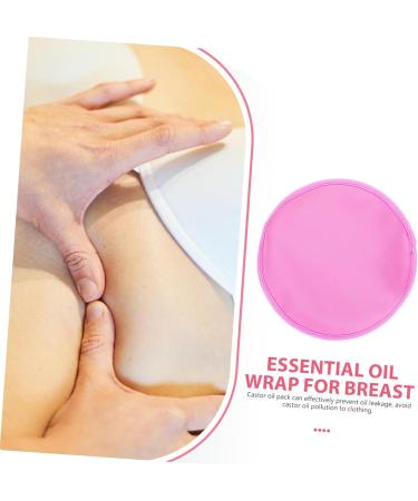 SHERCHPRY 2Pcs Castor Oil Breast Pads - Comfortable Nursing Essential with Soothing Essential Oils for Better Sleep - Buy Online on GoSupps.com