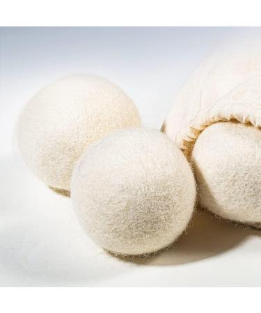 6pcs Wool Dryer Balls Laundry Drying Ball Wear-resistant 4/7cm Drying Fabric Softener Ball Energy Saving Antistatic Fabric Softner Reducing Wrinkles and Resuable for Home Hotel Supplies - Buy Online on GoSupps.com