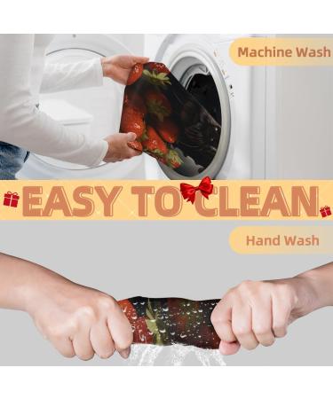 Strawberry Dog Beard Bib Apron | Beard Hair Catcher for Men | Perfect Father's Day & Anniversary Gift | Includes 2 Suction Cups - Buy Online on GoSupps.com