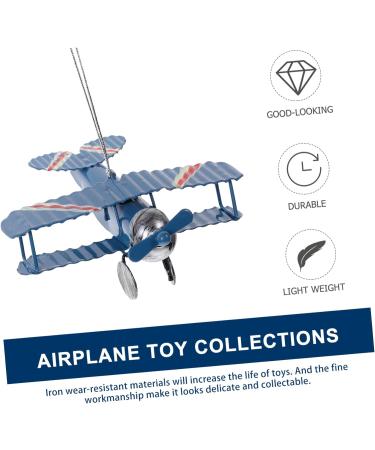 HAKIDZEL Cake Decoration Retro Airplane Figurine Micro Toys Desktop Toys Mini Airplane Toy for Kids Cake Topper Decor Airplane Cupcake Toppers Mini Toy Wrought Iron Model Airplane Car Model - Buy Online on GoSupps.com