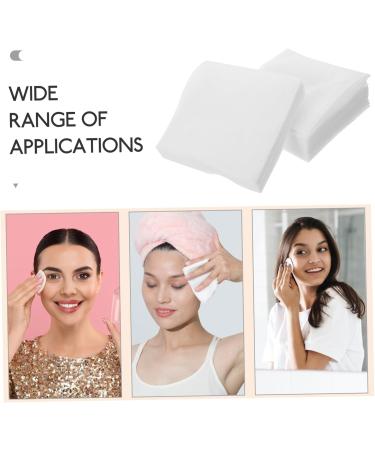 200pcs Non-Woven Makeup Remover Pads - Facial Cleansing & Nail Polish Remover - Eco-Friendly Pads for Makeup Removal - Buy Online on GoSupps.com