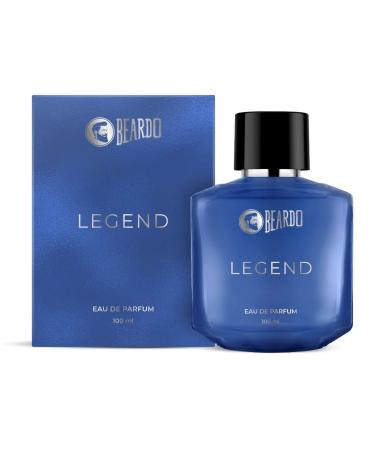 Beardos LEGEND Perfume For Men 100 ml | Eau De Parfum | Valentine's Day Gift for Boyfriend Husband | Intense Fresh Musky Woody| Strong Long Lasting Mens Perfume