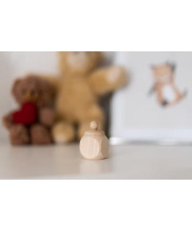 Chinchilla Milk Tooth Box - Natural Ahorn Wood Made in Germany | Ideal Gift for Birth Baptism School Enrollment | Children s Tooth Storage Souvenir - Buy Online on GoSupps.com