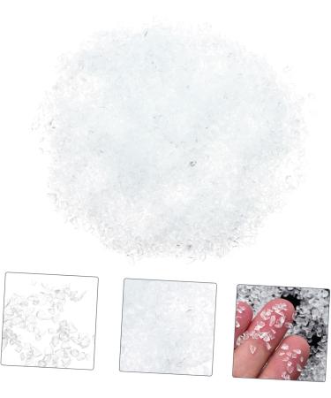 Breloques Nail Art Verre Concass 1 Sachet 200g Transparent Remplissage poxy DIY Accessoires Manucure D coration Ongles - Buy Online on GoSupps.com