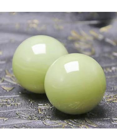 Unbit Baoding Balls - Green Stress Balls for Adults | Marble Chinese Health & Massage Exercise | Stress Relief & Hand Exercise - Buy Online on GoSupps.com