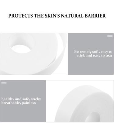 FRCOLOR Eyelash Tape Set - 12 Rolls Under Eye Patches & Elastic Lash Pads for Eyelash Extensions - Foam Medical White 7.8x7.8cm - Buy Online on GoSupps.com