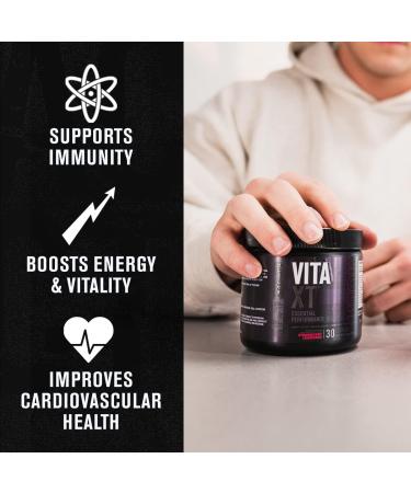 Jacked Factory Vita XT Performance Vitamin Powder - Daily Multivitamin Powder for Men (Strawberry Lemonade 30sv & Fruit Punch 30sv) - Buy Online on GoSupps.com