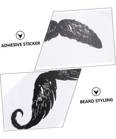 Beavorty Lot de 30 Autocollants pour Barbe et Moustache Petit Format Protecteurs Auto-adh sifs Accessoire D pilation pour Hommes Adapt s au Stylisme de Barbe et Usage Soin du Visage - Buy Online on GoSupps.com