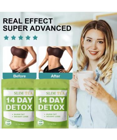 14-Day Natural Detox Tea for Weight Loss Natural Detox Herbal Tea for Men and Women 14 Individually Wrapped Tea Bags - Buy Online on GoSupps.com