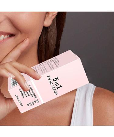 Hydrating facial oil moisturizing facial oil 30 ml intensive care for face and d collet day and night suitable for travel makeup preparation and - Buy Online on GoSupps.com