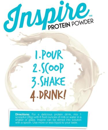 Inspire Vanilla Bean Whey Protein Isolate Powder 20g - High Calcium Premium Quality eCommerce Shipping Worldwide - Buy Online on GoSupps.com