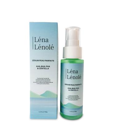 Léna Lénolé Perfect Skin Serum - The AHA, BHA, PHA & CENTELLA Revolution - Radiance, Hydration, Soothing, Elimination of dead cells - Improved elasticity - Your ultimate beauty ally