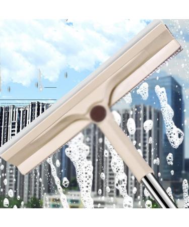 Double-Sided Wiper Telescopic Rod Wipe Glass Household Artifact Brush Double-Sided Wiper Tool to Wash The Window - Buy Online on GoSupps.com