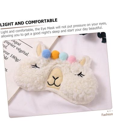 FOMIYES 10 Pcs Sherpa Fleece Eye Masks for Kids & Adults - Plush Travel Sleep Masks & Blindfolds - Perfect for Airplane Rides & Sleepovers - Buy Online on GoSupps.com