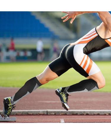 Men & Women Compression Socks (3 Pairs) 20-30 mmhg Medical Stockings - Black+Blue+White - L-XL - Buy Online on GoSupps.com