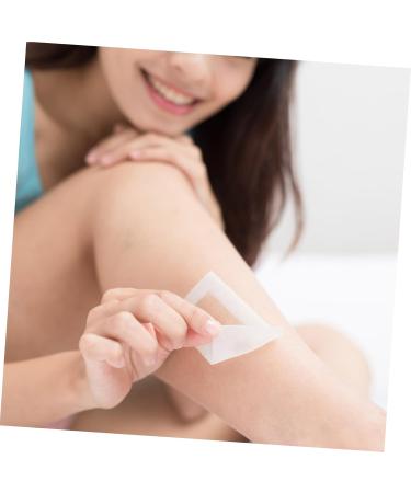 DOITOOL 200 Pieces Wax Paper & Wooden Sticks Set for Hair Removal - Nose Wax Wax Spatula & Hard Wax Strips - International Shipping Available - Buy Online on GoSupps.com