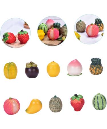 Zerodeko 40 Pcs Simulated Fruit Ornaments Fruit Cupcake Topper Strawberry Balloons Cake Accessories Miniature Fruit Toy Strawberry Birthday Decorations Faux Fruit Resin Artificial Assorted Colorx4pcs 3x3cmx4pcs - Buy Online on GoSupps.com