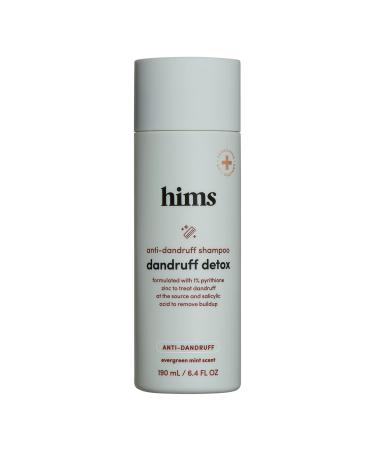 HIMS dandruff detox shampoo with pyrithione zinc 1% - 6.4 fl oz