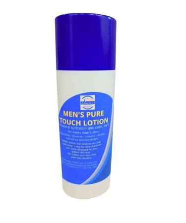 Men's Pure Touch Body Lotion Hydrating Skin Care for Clear Even Tone Daily Moisturizer