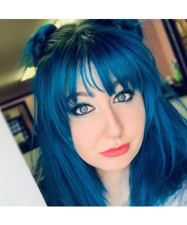 Manic Panic HVC Voodoo Blue Hair Dye 118ml - Vibrant Blue Color International Shipping Available - Buy Online on GoSupps.com