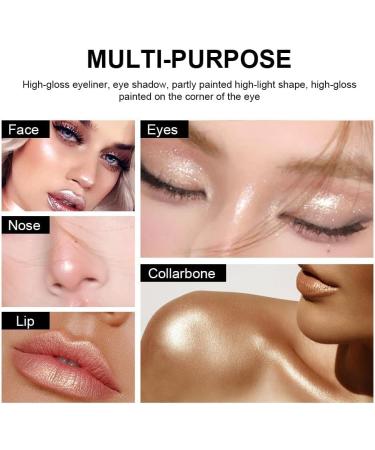  Beliky Girl Pearlescent Metallic Eyeshadow Pencils Set of 3 with Sharpener Highly Pigmented Eye Brightening Water Resistant - Buy Online on GoSupps.com