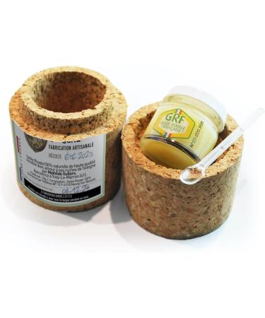 GRF Certified French Royal Jelly Unique French Label Total Quality 100% Natural neither processed nor frozen jar 10g from M.Outters Beekeeper of Sologne Selection YoD lices l'Excellence - Buy Online on GoSupps.com