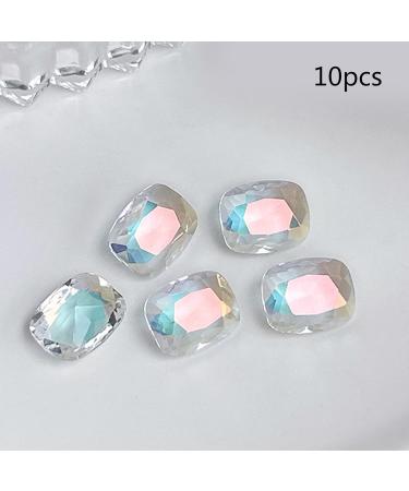 10Pcs Colorful Rhinestones Art Crafts Rhinestones Art Decorations Supplies Decor - Buy Online on GoSupps.com