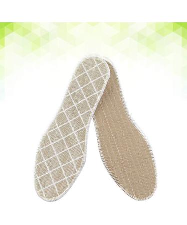 Supvox Bamboo Charcoal Insole Deodorant Shoe Cushions - 3 Pairs | Sweat Absorption Foot Inserts for Men and Women - Size 38 - Buy Online on GoSupps.com
