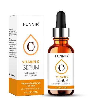 Vitamin C Serum 1 oz for Face Plus Hyaluronic Acid Retinol Niacinamide & Salicylic Acid Reduce Fine Lines Nourishing Skin Serum Skin Care Products