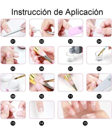 Oyria Acrylic Nail Set | Beginner Nail Art Kit | Professional Manicure Tools for Nail Studios - Buy Online on GoSupps.com