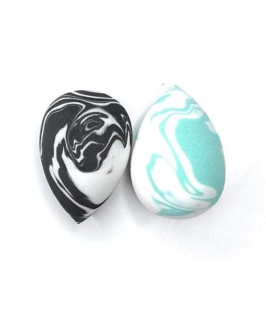 Buy Beauty Blender Makeup Sponge Set - Marble Mint & Black | International Shipping Available - Buy Online on GoSupps.com