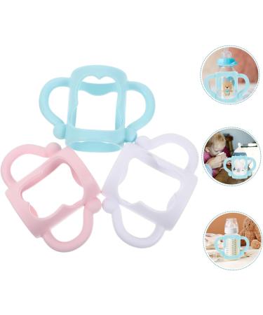 Abaodam 3 pcs Soft Handle Soft Bottle Handle for Multifunction Feeding Bottles Handle for Bottle Feeding Bottles Handle for - Buy Online on GoSupps.com