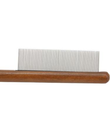Cyrank Cat Combs - Stainless Steel Pet Comb with Wooden Handle for Cats Dogs & Rabbits | International Shipping Available - Buy Online on GoSupps.com