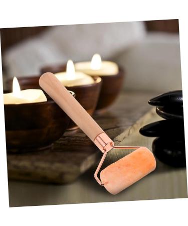 Salt Stone Facial Massage Roller - Ultimate Skin Care Tool for Women | Enhance Glow & Relaxation - Buy Online on GoSupps.com