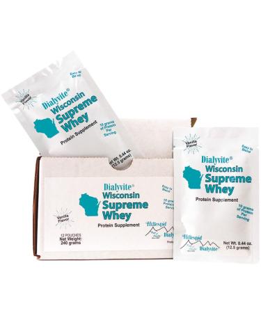 Dialyvite - Wisconsin Supreme Whey (12 Single Serve Packets)
