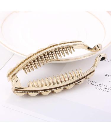 Buy Luxurious Rhinestone Hair Clips for Women | Glitter Banana Clips & Teeth Holders | International Shipping Available - Buy Online on GoSupps.com