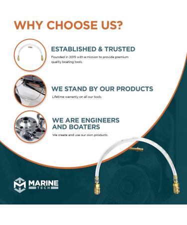 Marine Tech Tools Seastar Hydraulic Steering Kit - Bleed Tube - Fits Seastar Hydraulic Cylinders - Buy Online on GoSupps.com