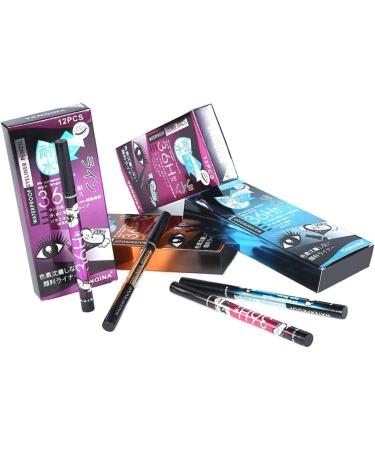 Beavorty Eyeliner Waterproof Pen 3pcs Eyeliner Liner Water-proof Blue Liquid Creative Colored Non-staining Eye Liquid Liner 1 count (Pack of 1) As Shownx3pcs - Buy Online on GoSupps.com